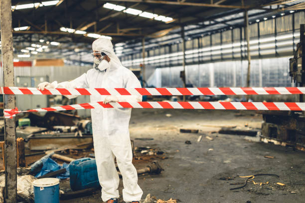 Professional Trauma Scene Cleanup technician working in Spring Valley, CA